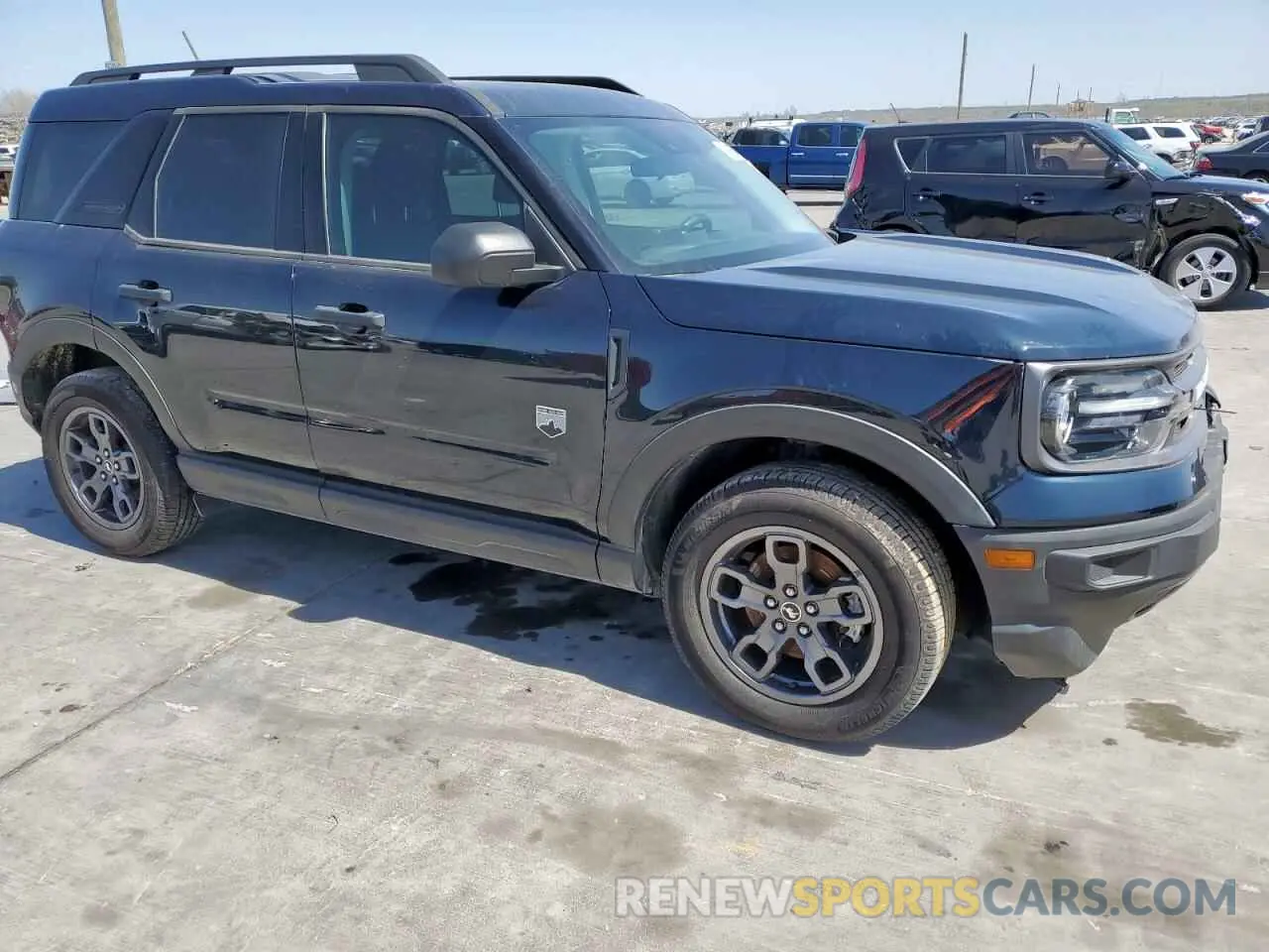 4 fotografías del automóvil dañado 3FMCR9B65NRD02248 FORD BRONCO 2022