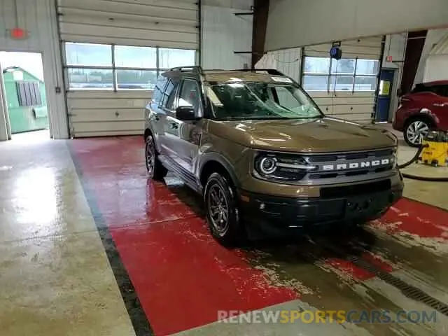 14 fotografías del automóvil dañado 3FMCR9B65NRD12844 FORD BRONCO 2022