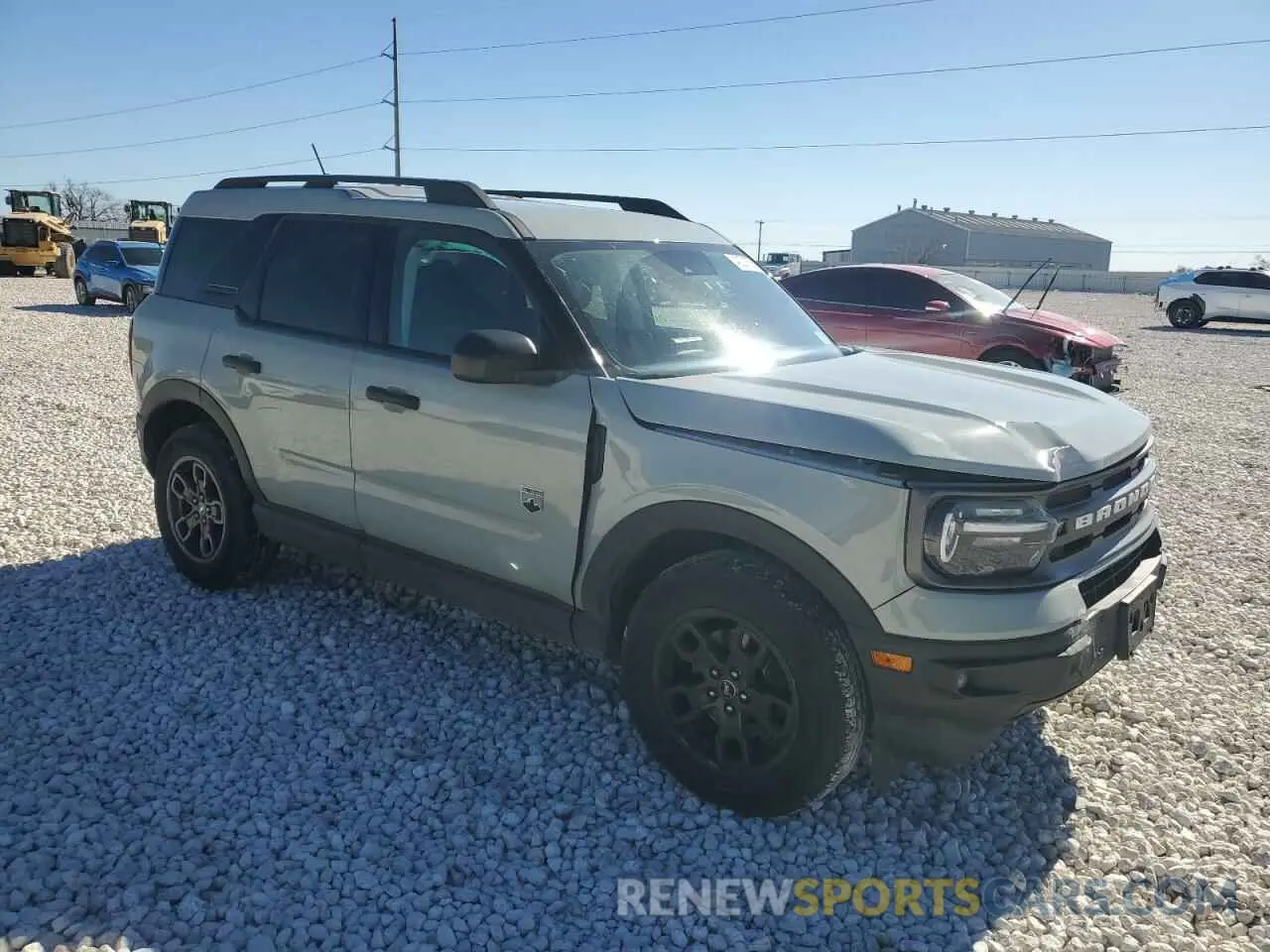 4 fotografías del automóvil dañado 3FMCR9B66NRD55525 FORD BRONCO 2022