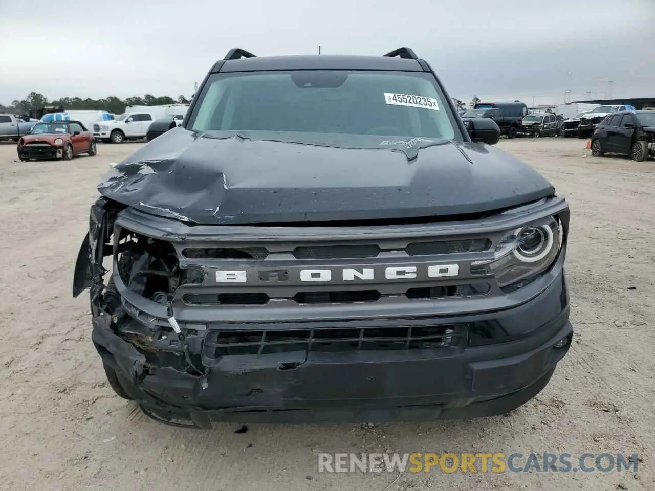 5 fotografías del automóvil dañado 3FMCR9B66NRE17683 FORD BRONCO 2022