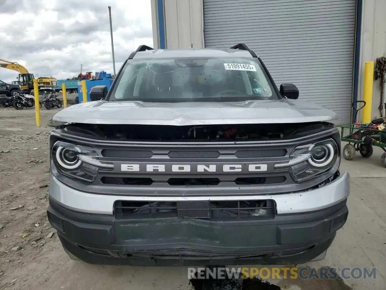 5 fotografías del automóvil dañado 3FMCR9B67NRD19469 FORD BRONCO 2022