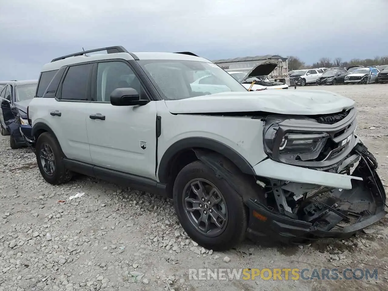 4 fotografías del automóvil dañado 3FMCR9B67NRD29225 FORD BRONCO 2022