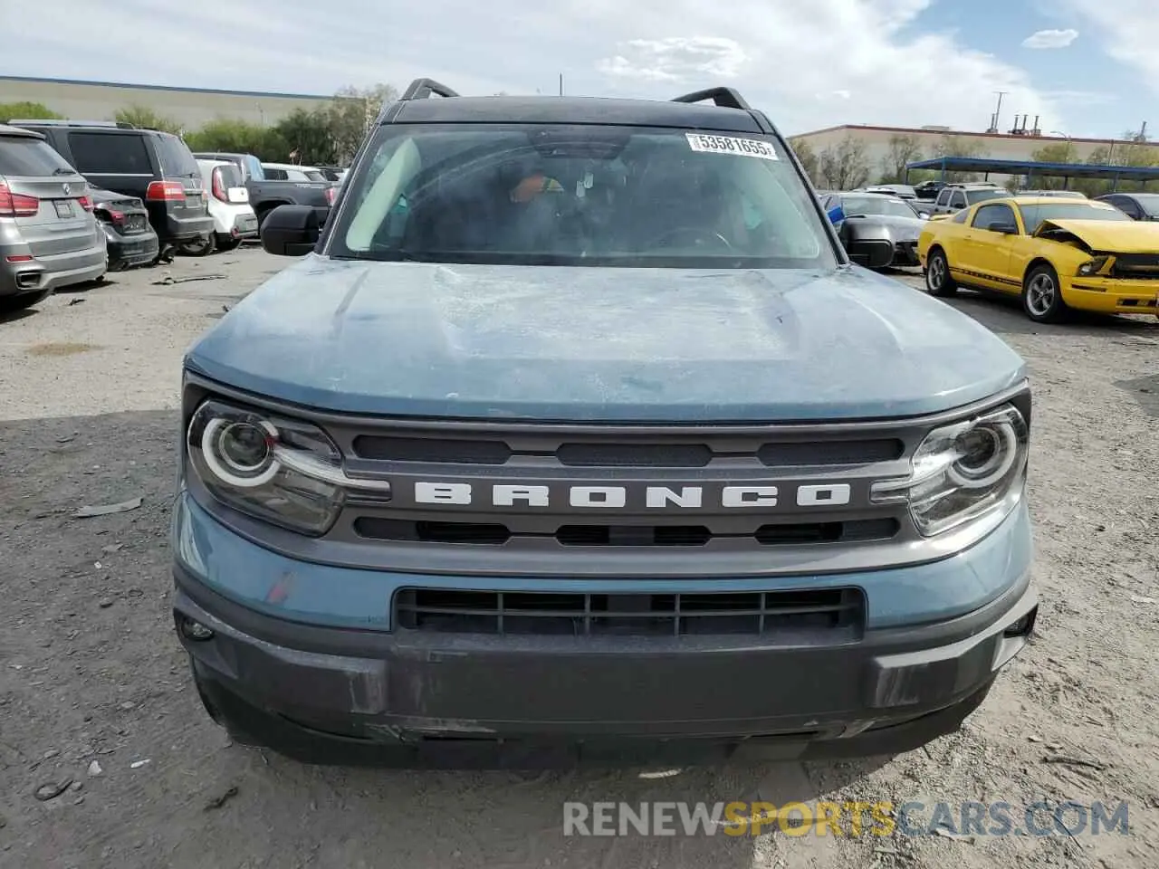 5 fotografías del automóvil dañado 3FMCR9B67NRD41858 FORD BRONCO 2022