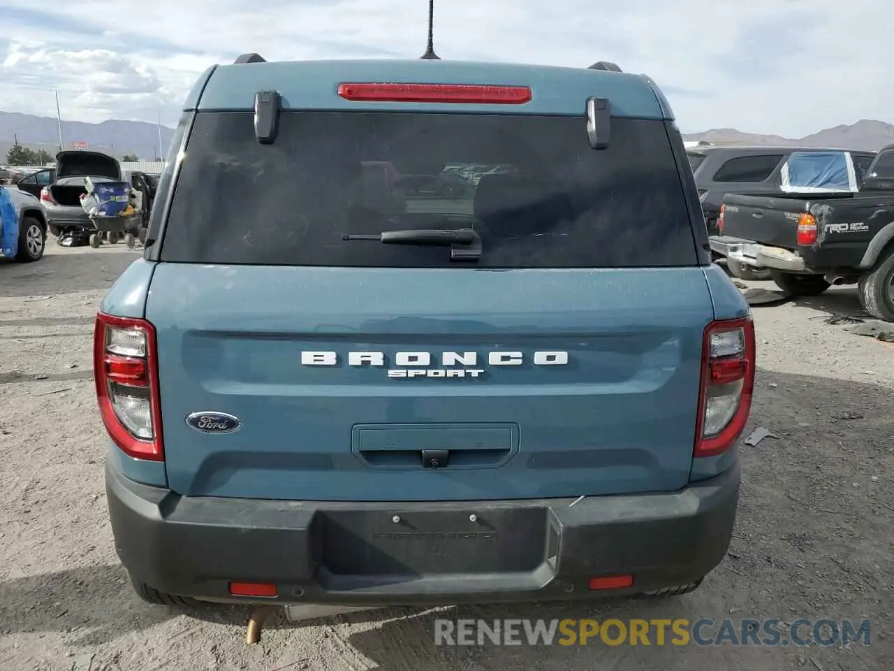 6 fotografías del automóvil dañado 3FMCR9B67NRD41858 FORD BRONCO 2022