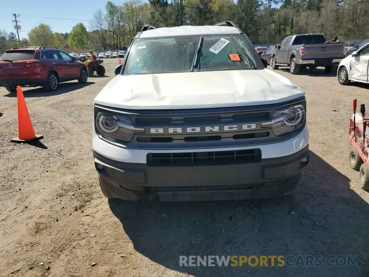5 fotografías del automóvil dañado 3FMCR9B67NRD95337 FORD BRONCO 2022
