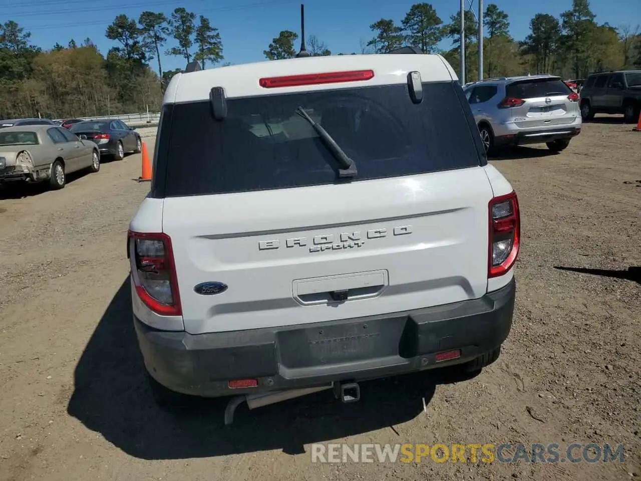 6 fotografías del automóvil dañado 3FMCR9B67NRD95337 FORD BRONCO 2022