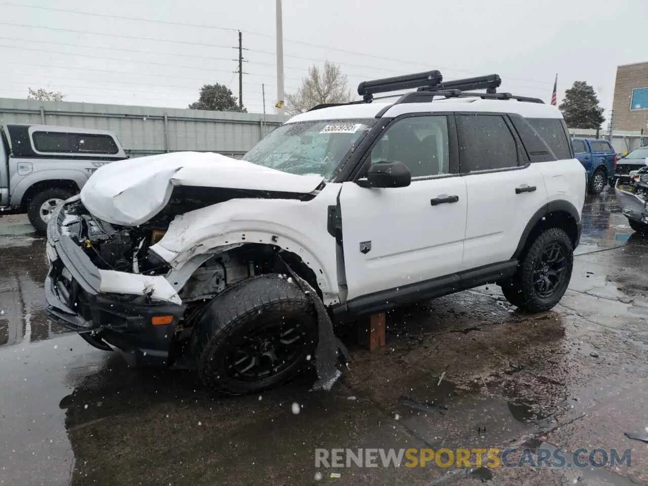 1 fotografías del automóvil dañado 3FMCR9B68NRD01742 FORD BRONCO 2022