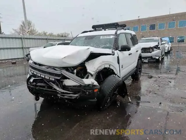 14 fotografías del automóvil dañado 3FMCR9B68NRD01742 FORD BRONCO 2022