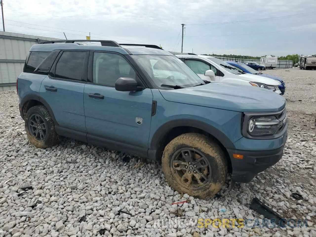 4 fotografías del automóvil dañado 3FMCR9B68NRD36443 FORD BRONCO 2022