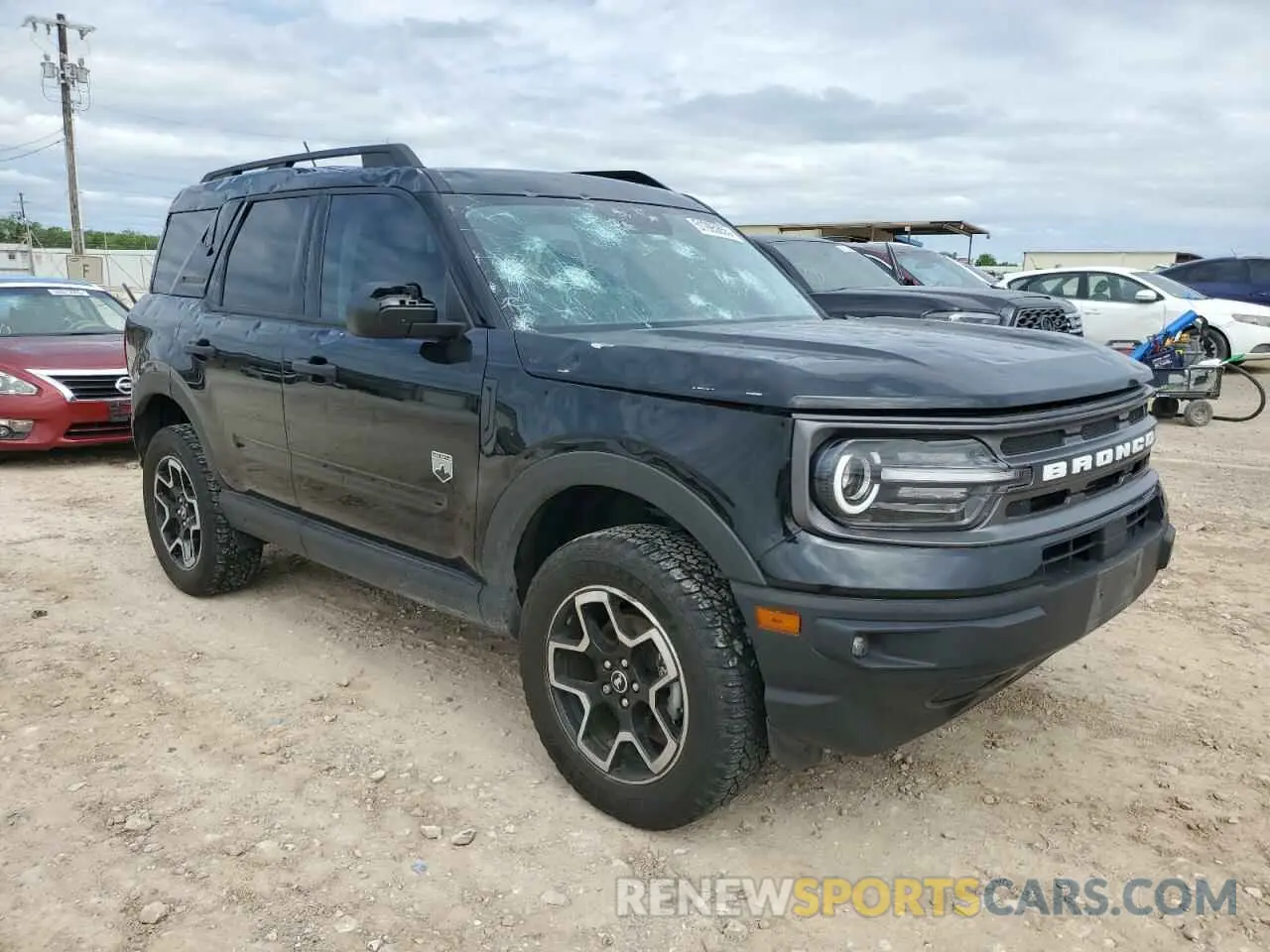 4 fotografías del automóvil dañado 3FMCR9B68NRD43134 FORD BRONCO 2022