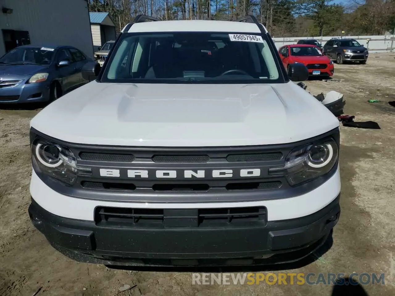 5 fotografías del automóvil dañado 3FMCR9B68NRD43151 FORD BRONCO 2022