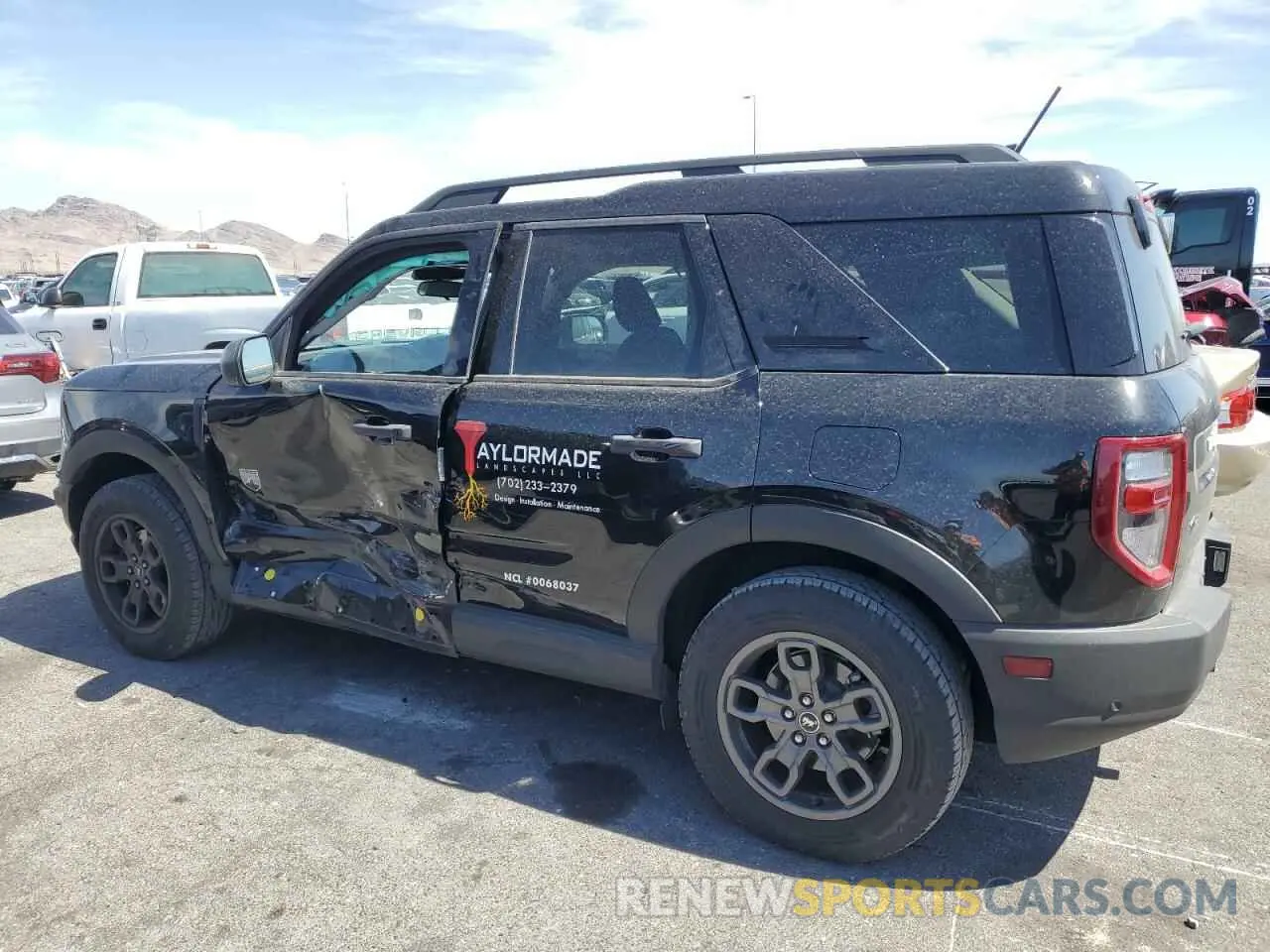 2 fotografías del automóvil dañado 3FMCR9B68NRE06037 FORD BRONCO 2022