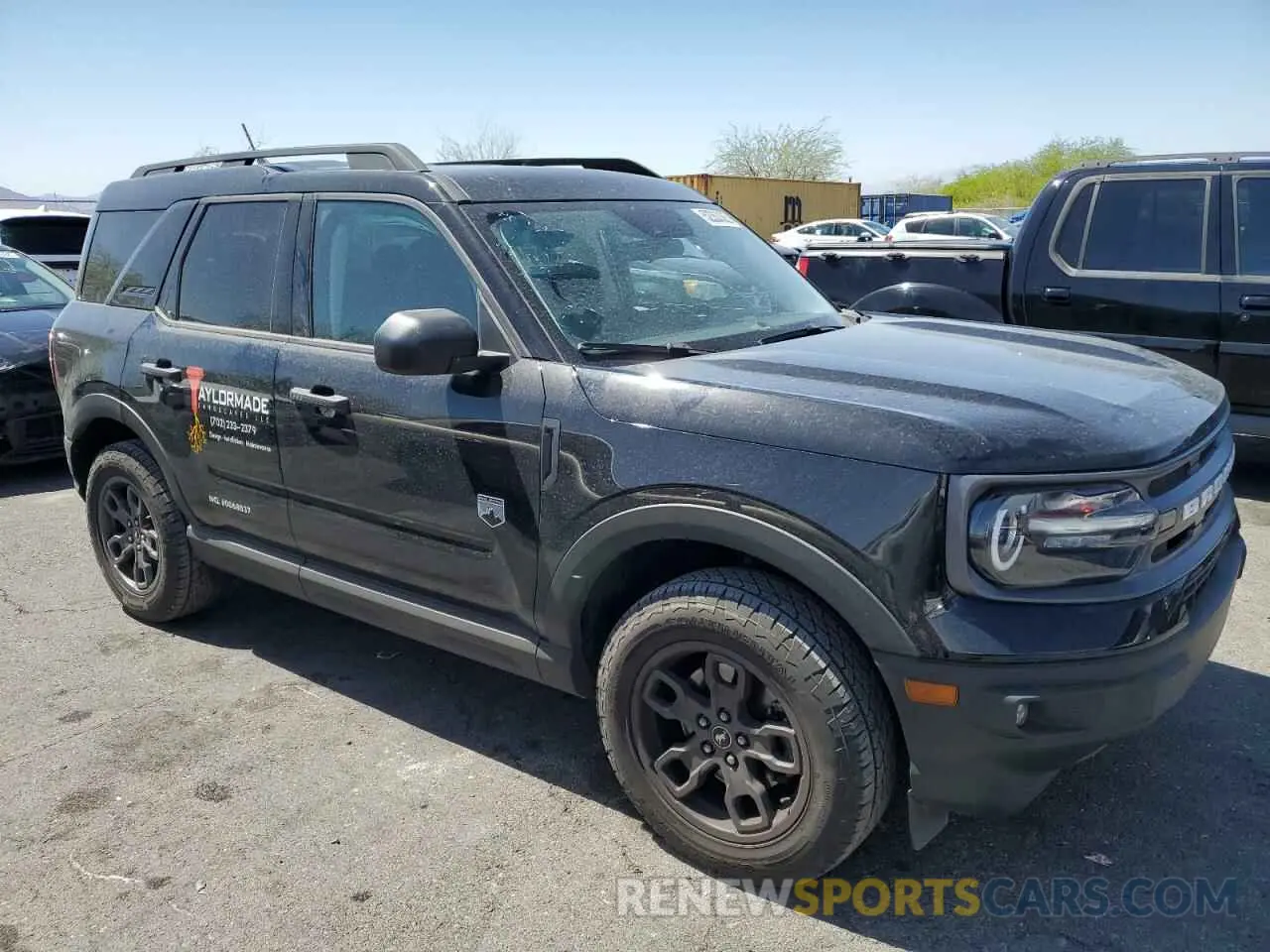 4 fotografías del automóvil dañado 3FMCR9B68NRE06037 FORD BRONCO 2022