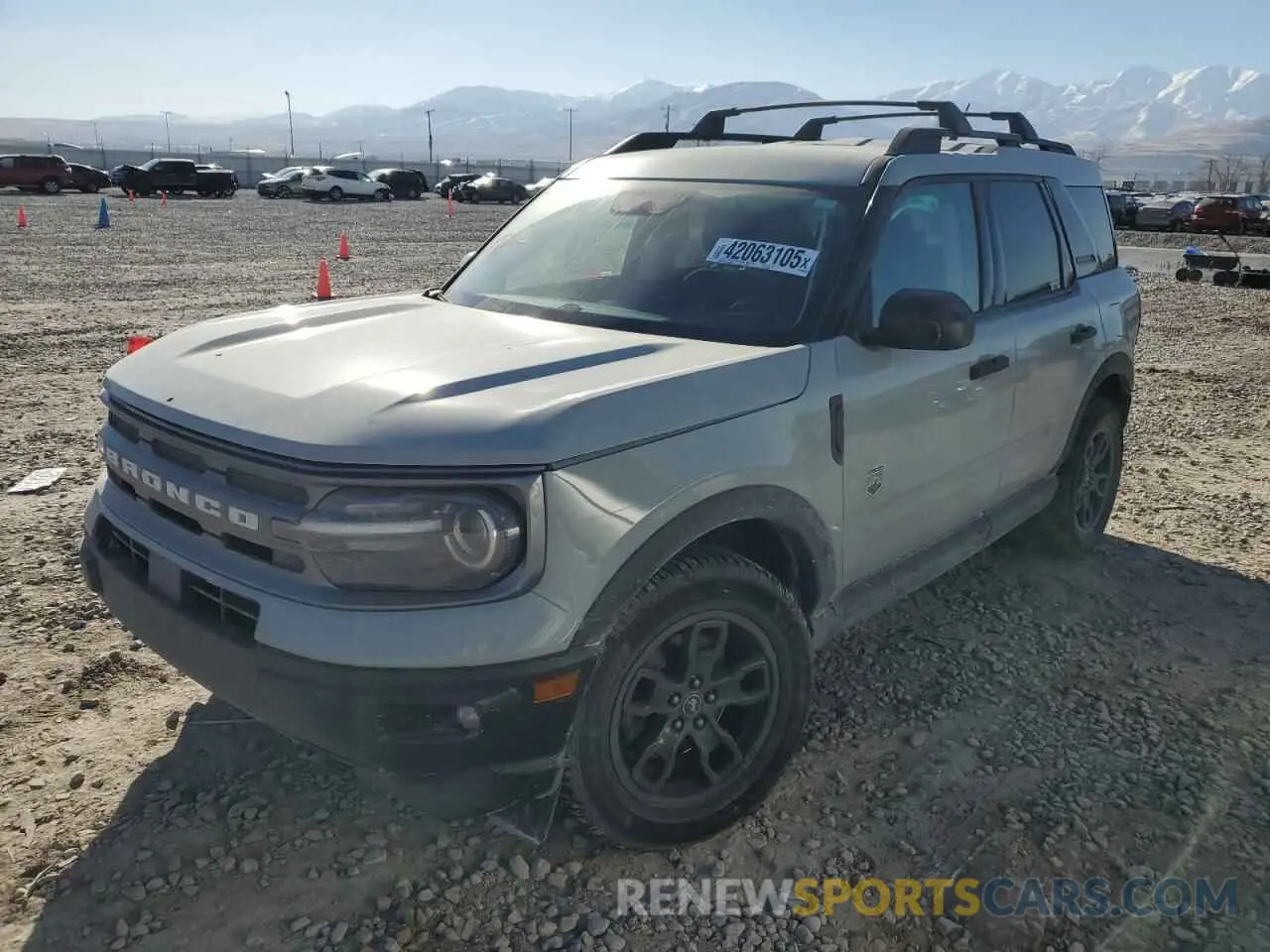 1 fotografías del automóvil dañado 3FMCR9B68NRE08905 FORD BRONCO 2022