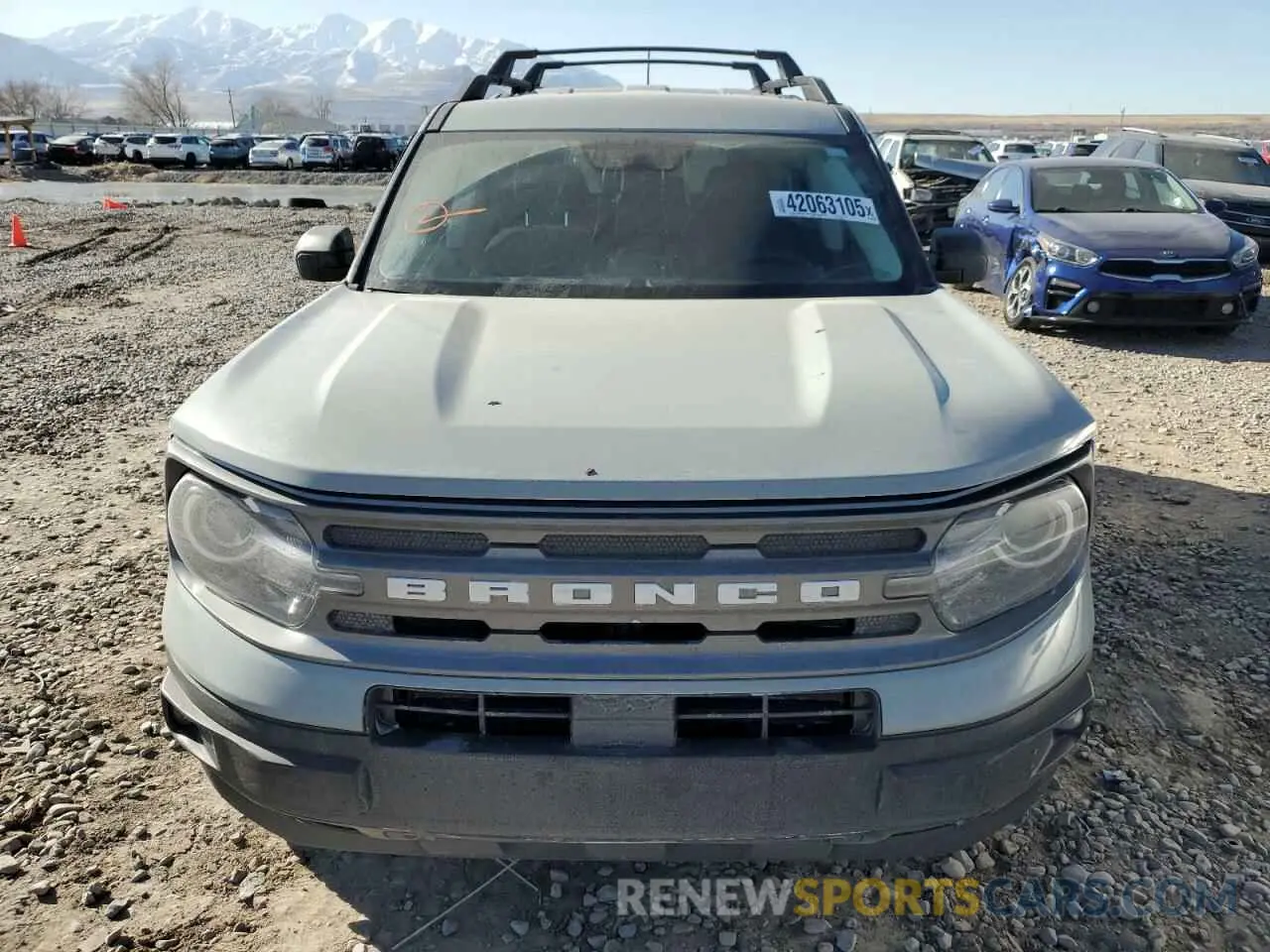 5 fotografías del automóvil dañado 3FMCR9B68NRE08905 FORD BRONCO 2022