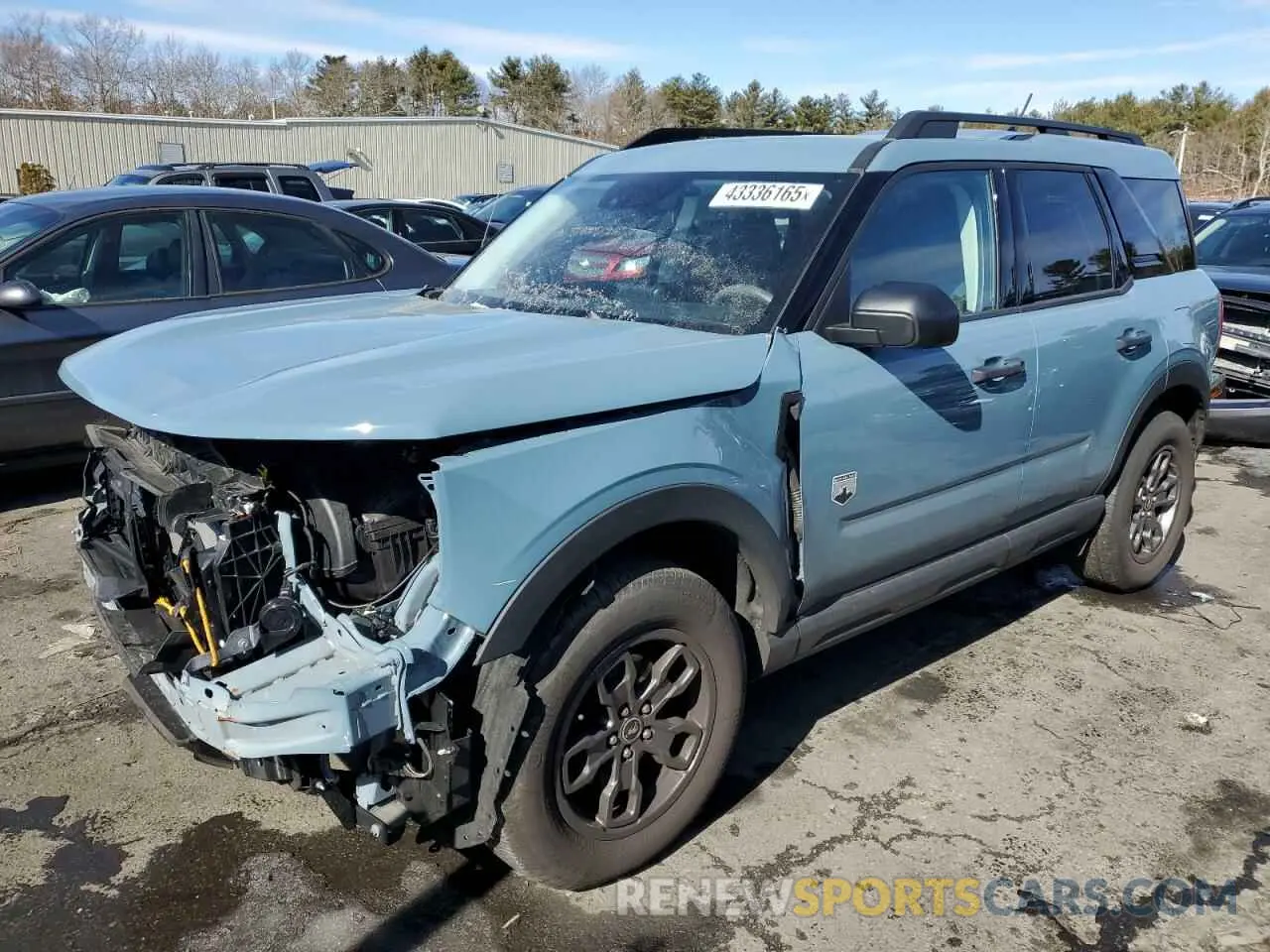 1 fotografías del automóvil dañado 3FMCR9B68NRE19516 FORD BRONCO 2022