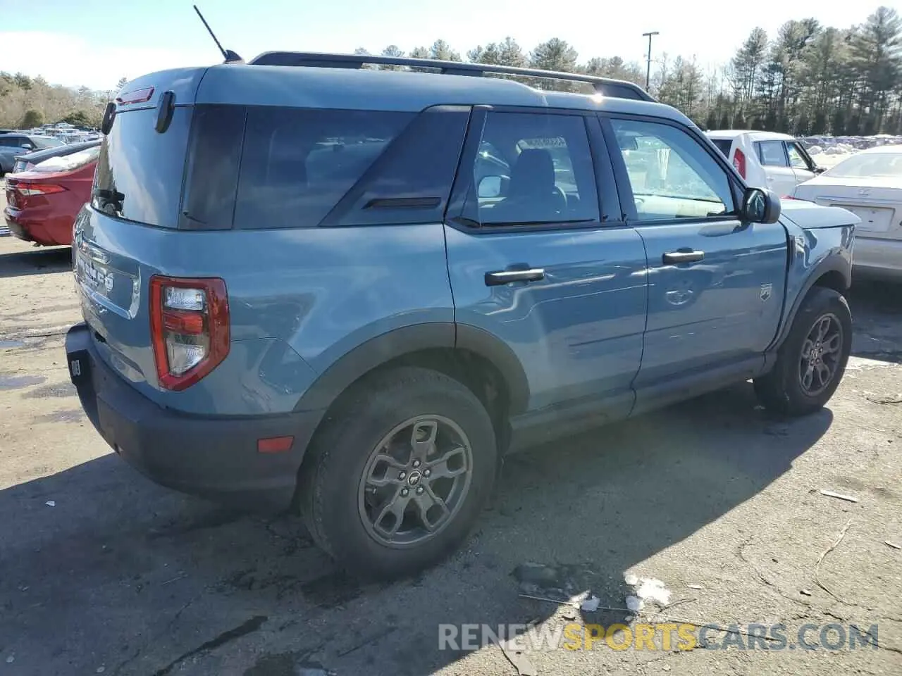 3 fotografías del automóvil dañado 3FMCR9B68NRE19516 FORD BRONCO 2022
