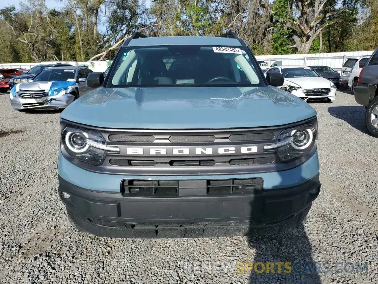 5 fotografías del automóvil dañado 3FMCR9B69NRD70679 FORD BRONCO 2022