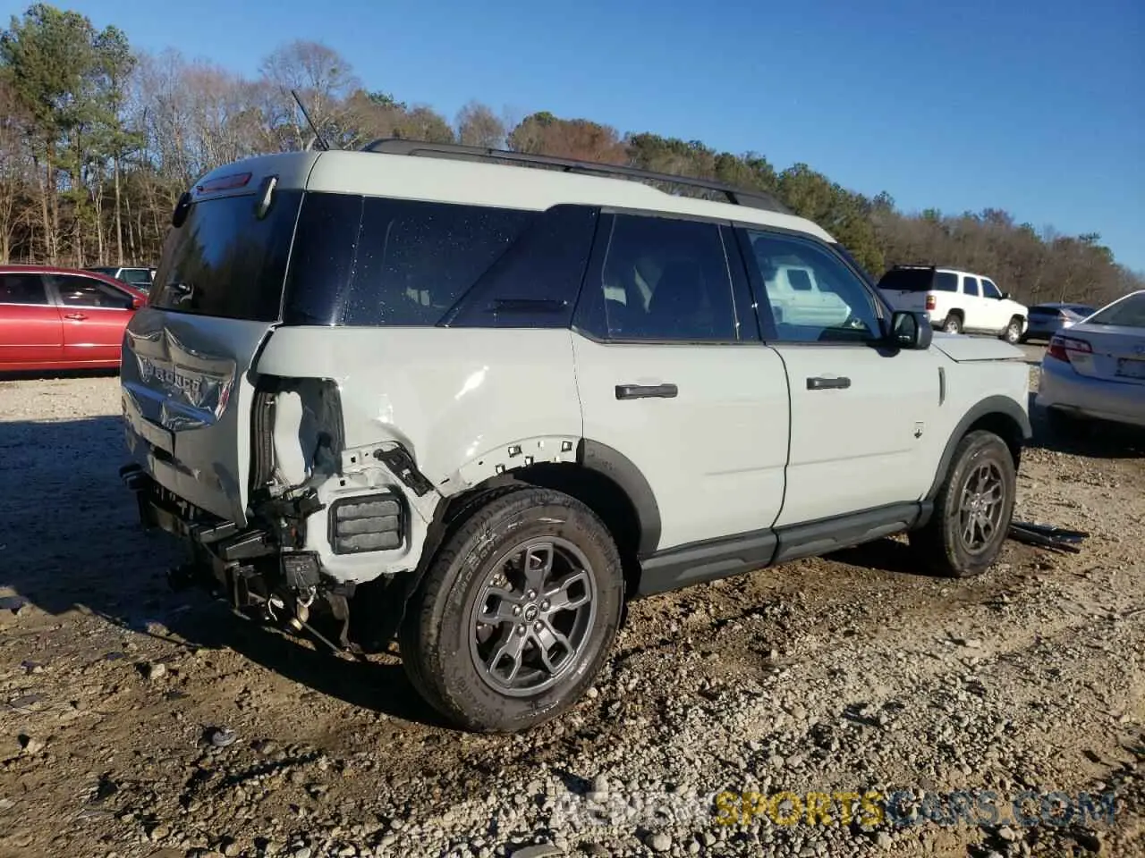 3 fotografías del automóvil dañado 3FMCR9B6XNRD18137 FORD BRONCO 2022