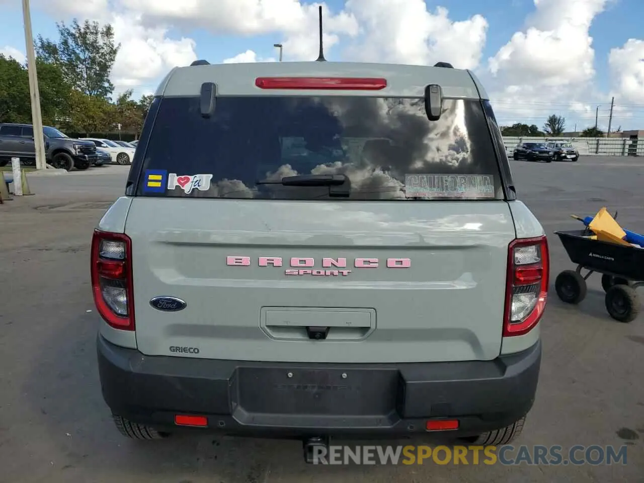 6 fotografías del automóvil dañado 3FMCR9B6XNRD49632 FORD BRONCO 2022