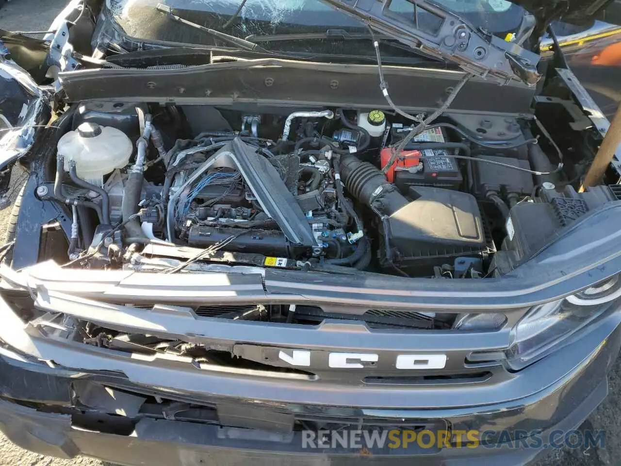 12 fotografías del automóvil dañado 3FMCR9B6XNRD92156 FORD BRONCO 2022