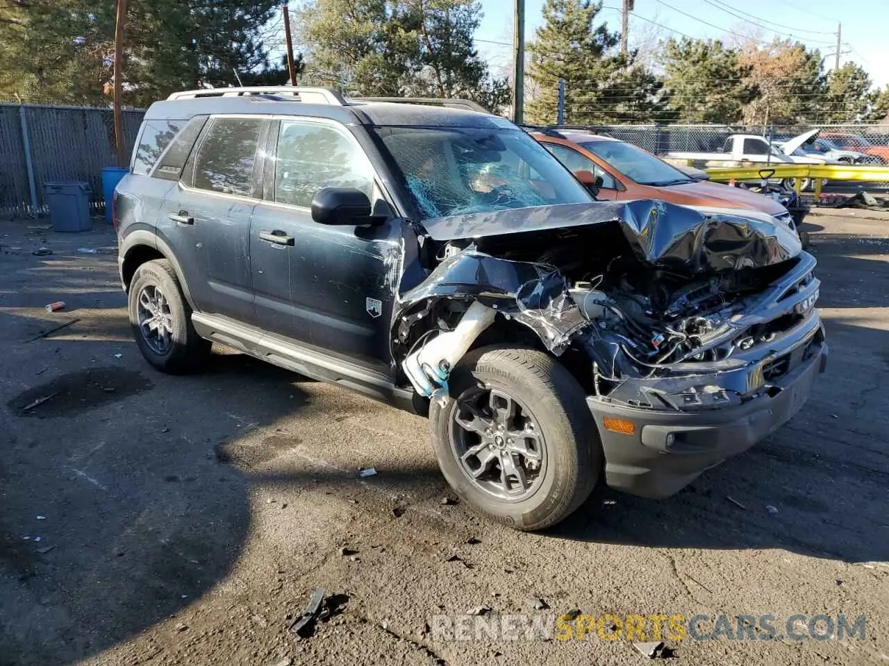 4 fotografías del automóvil dañado 3FMCR9B6XNRD92156 FORD BRONCO 2022