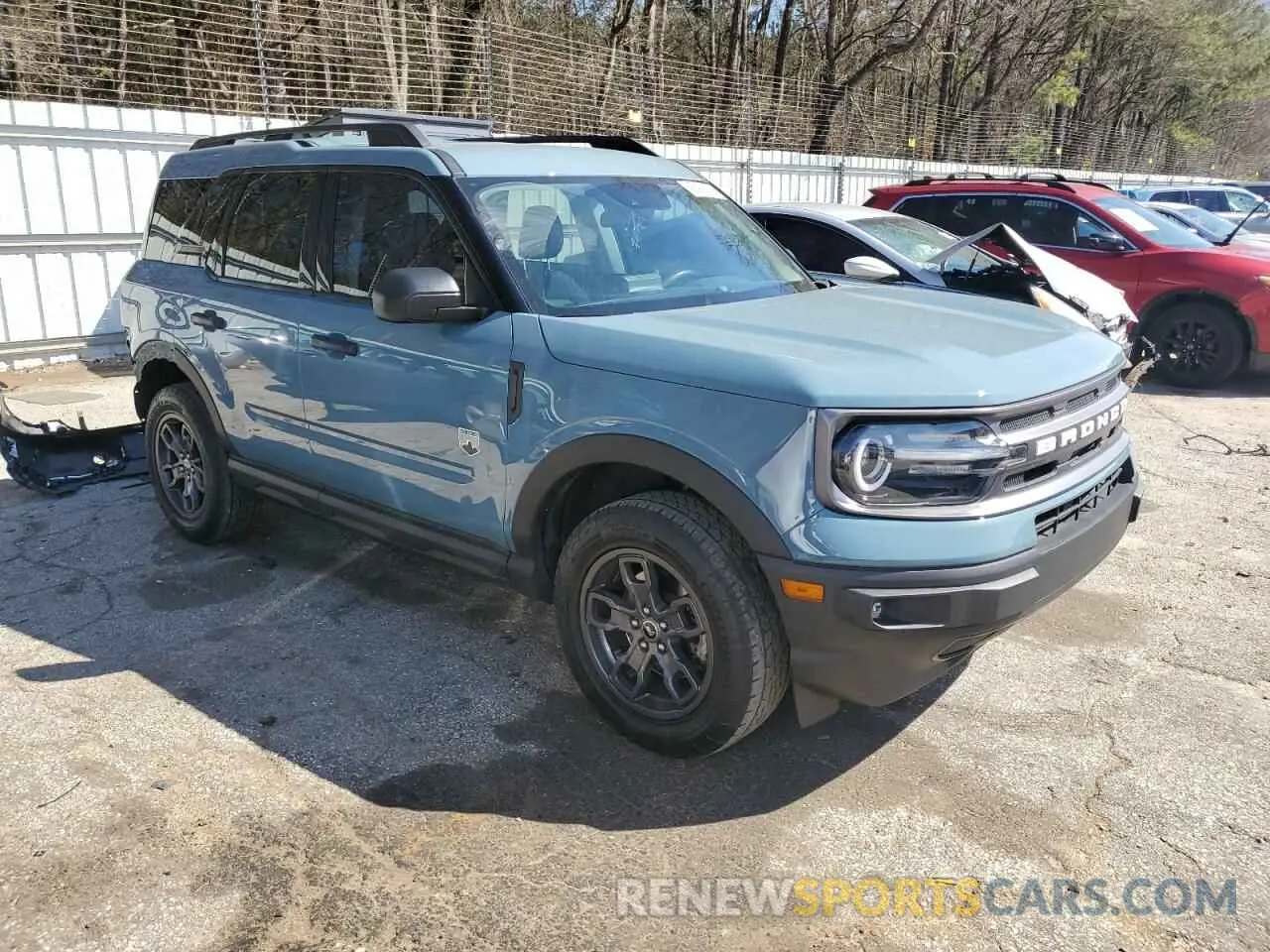 4 fotografías del automóvil dañado 3FMCR9B6XNRE04080 FORD BRONCO 2022
