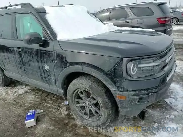11 fotografías del automóvil dañado 3FMCR9B6XNRE32378 FORD BRONCO 2022