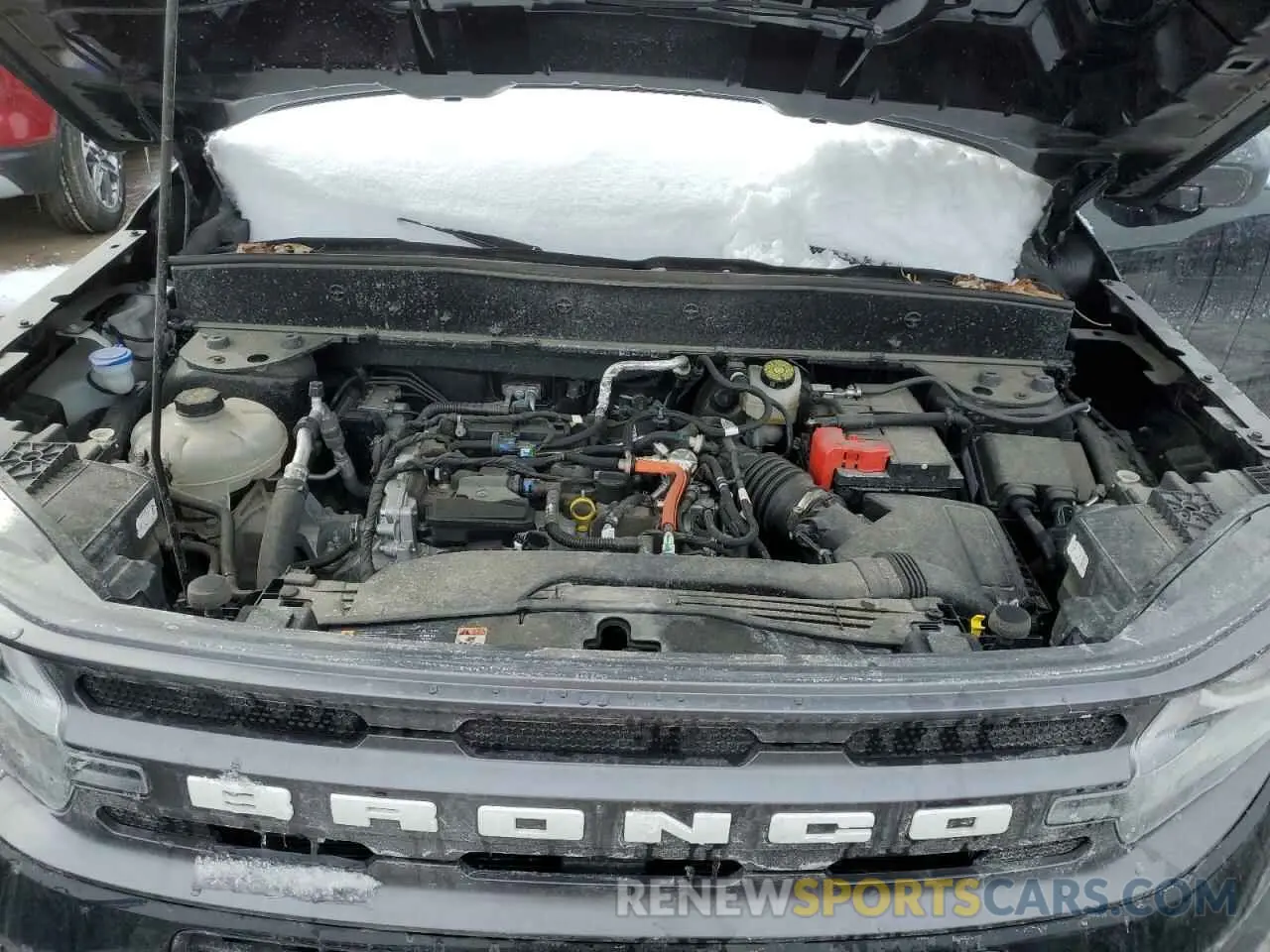 14 fotografías del automóvil dañado 3FMCR9B6XNRE32378 FORD BRONCO 2022