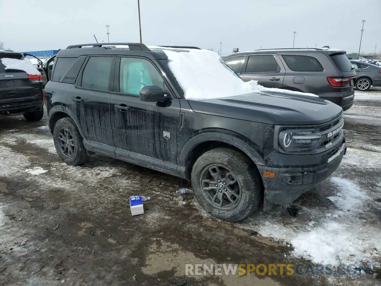 4 fotografías del automóvil dañado 3FMCR9B6XNRE32378 FORD BRONCO 2022