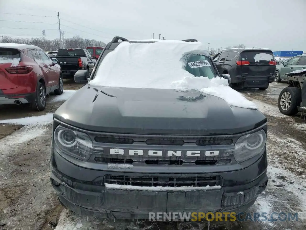5 fotografías del automóvil dañado 3FMCR9B6XNRE32378 FORD BRONCO 2022