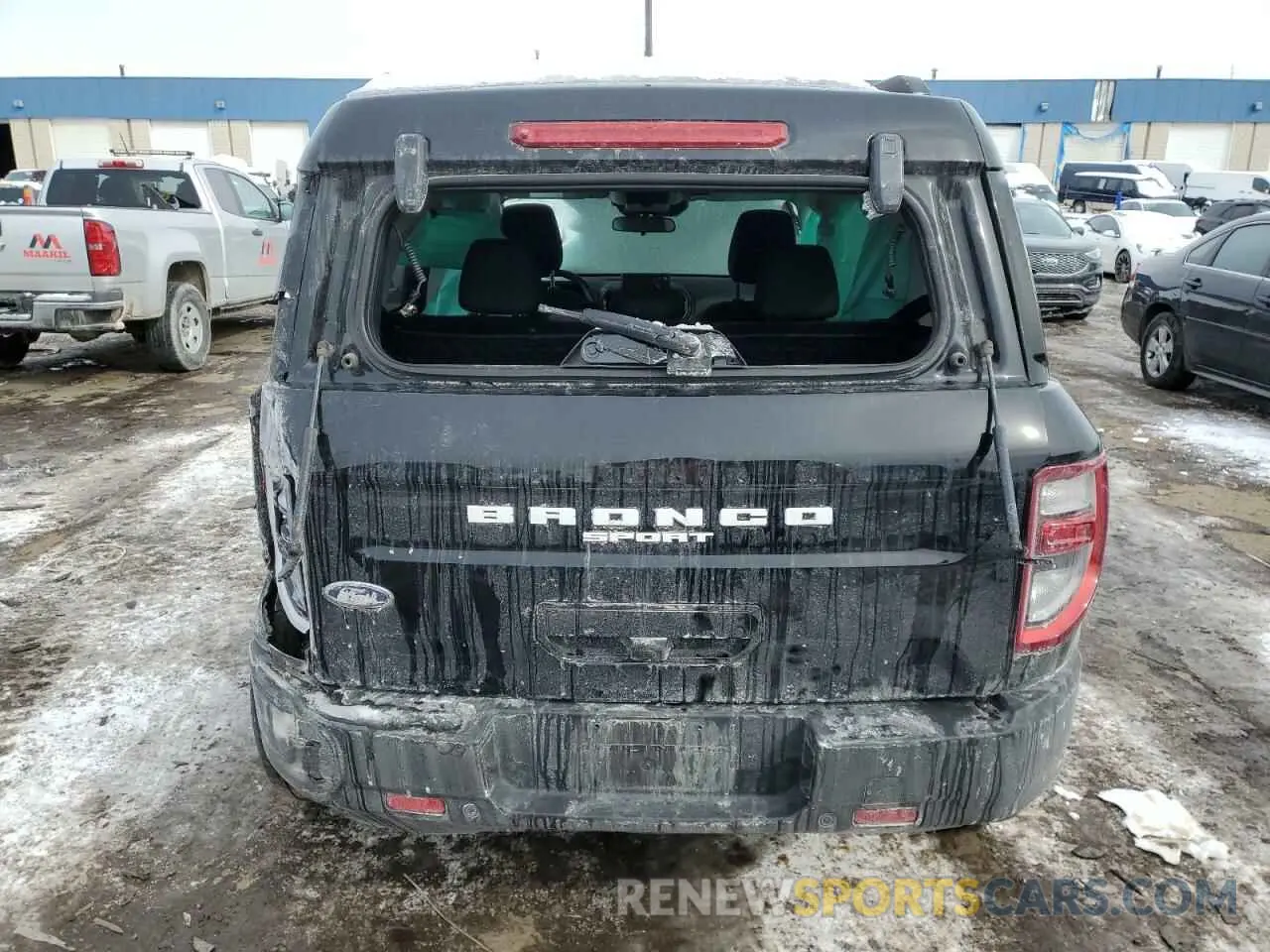 6 fotografías del automóvil dañado 3FMCR9B6XNRE32378 FORD BRONCO 2022