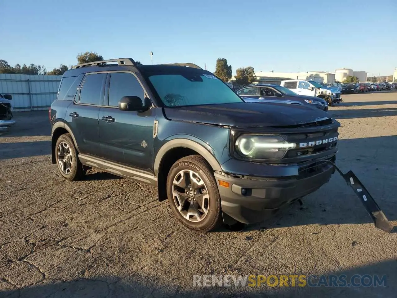 4 fotografías del automóvil dañado 3FMCR9C60NRD29291 FORD BRONCO 2022