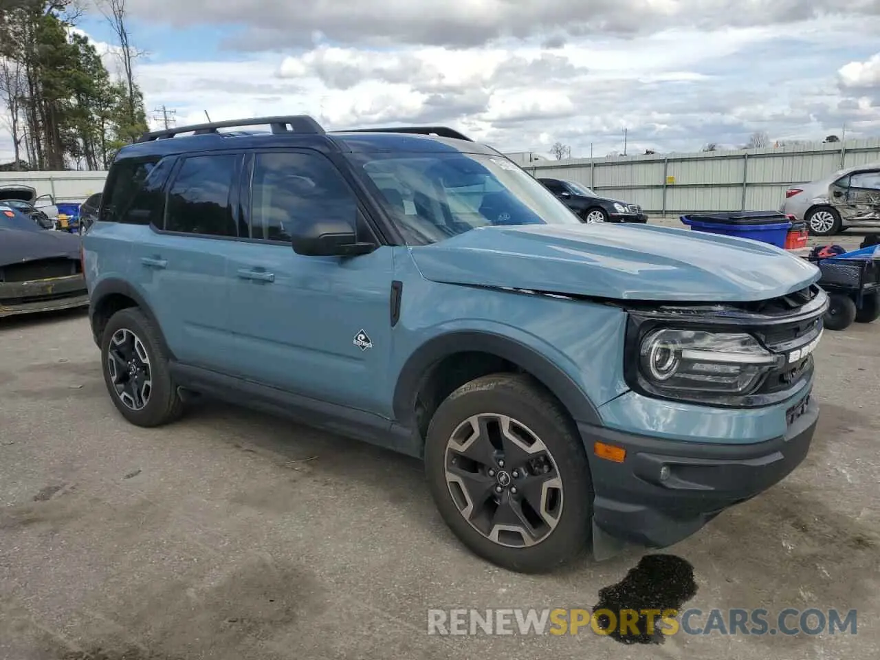 4 fotografías del automóvil dañado 3FMCR9C60NRE30640 FORD BRONCO 2022