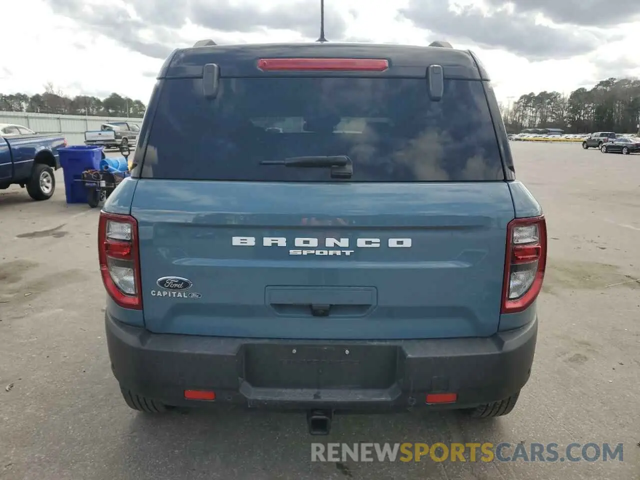 6 fotografías del automóvil dañado 3FMCR9C60NRE30640 FORD BRONCO 2022
