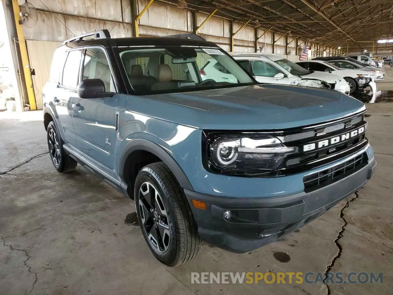 4 fotografías del automóvil dañado 3FMCR9C61NRD88060 FORD BRONCO 2022