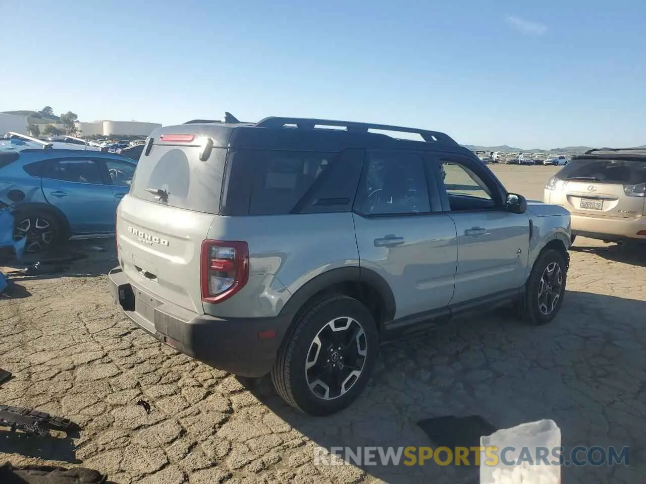 3 fotografías del automóvil dañado 3FMCR9C62NRD24366 FORD BRONCO 2022