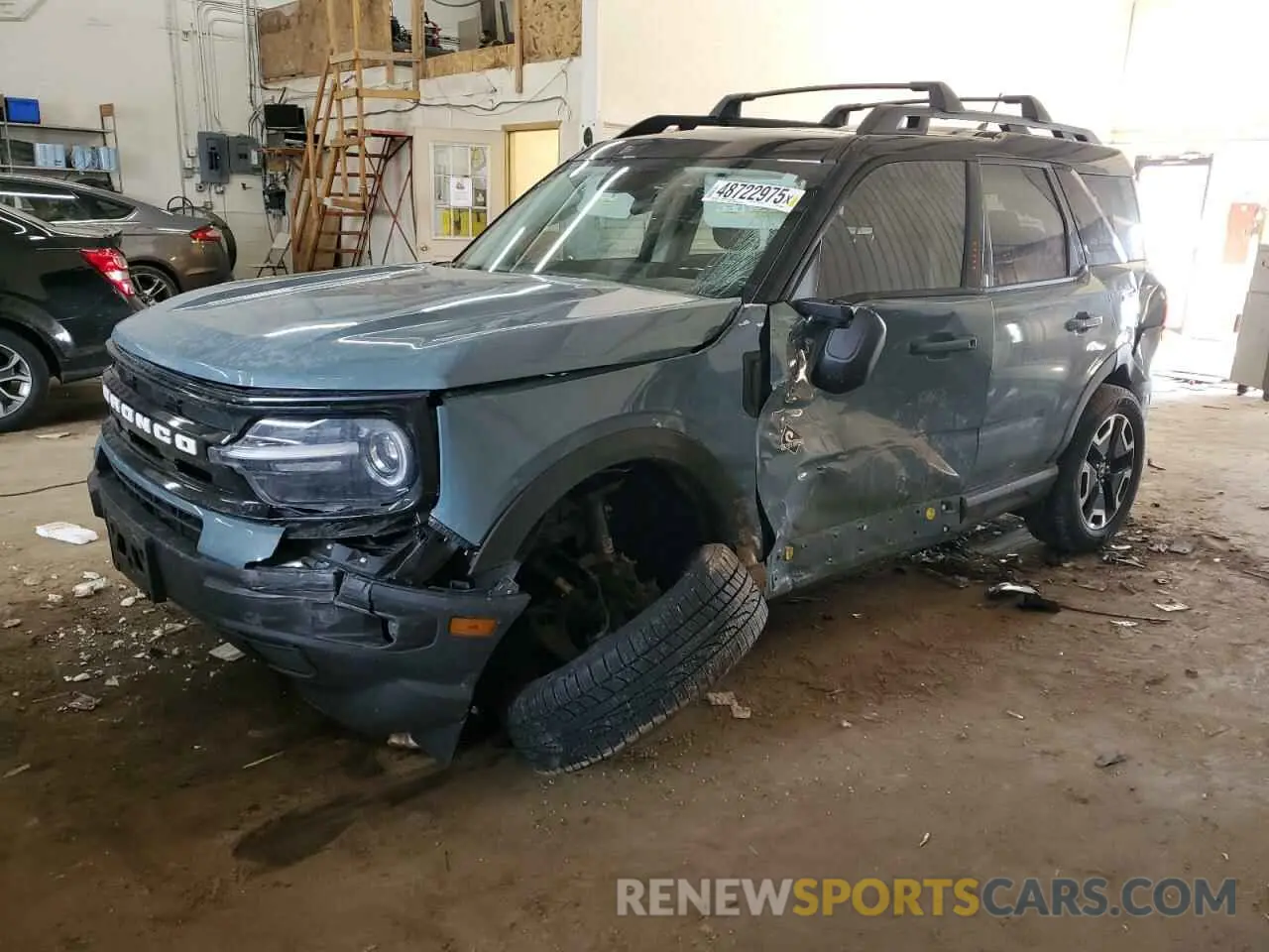 1 fotografías del automóvil dañado 3FMCR9C63NRD98654 FORD BRONCO 2022