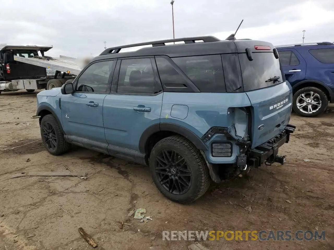 2 fotografías del automóvil dañado 3FMCR9C64NRD21002 FORD BRONCO 2022