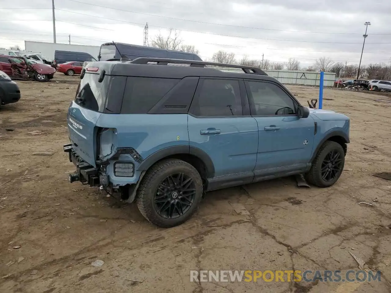 3 fotografías del automóvil dañado 3FMCR9C64NRD21002 FORD BRONCO 2022