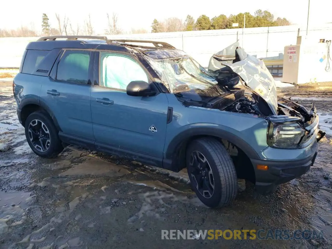 4 fotografías del automóvil dañado 3FMCR9C64NRD44280 FORD BRONCO 2022