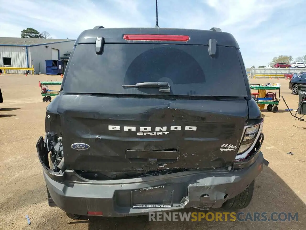 6 fotografías del automóvil dañado 3FMCR9C66NRD24497 FORD BRONCO 2022