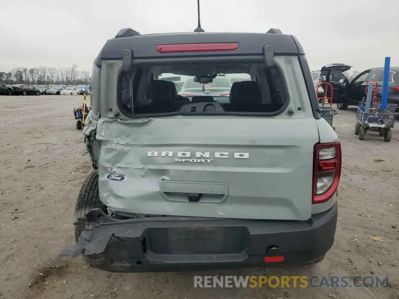 6 fotografías del automóvil dañado 3FMCR9C66NRD27190 FORD BRONCO 2022