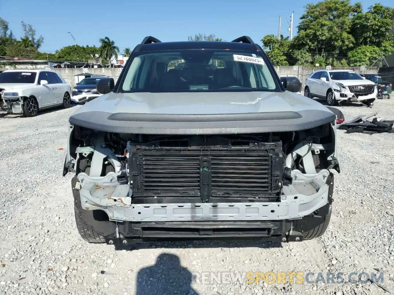 5 fotografías del automóvil dañado 3FMCR9C67NRD45245 FORD BRONCO 2022