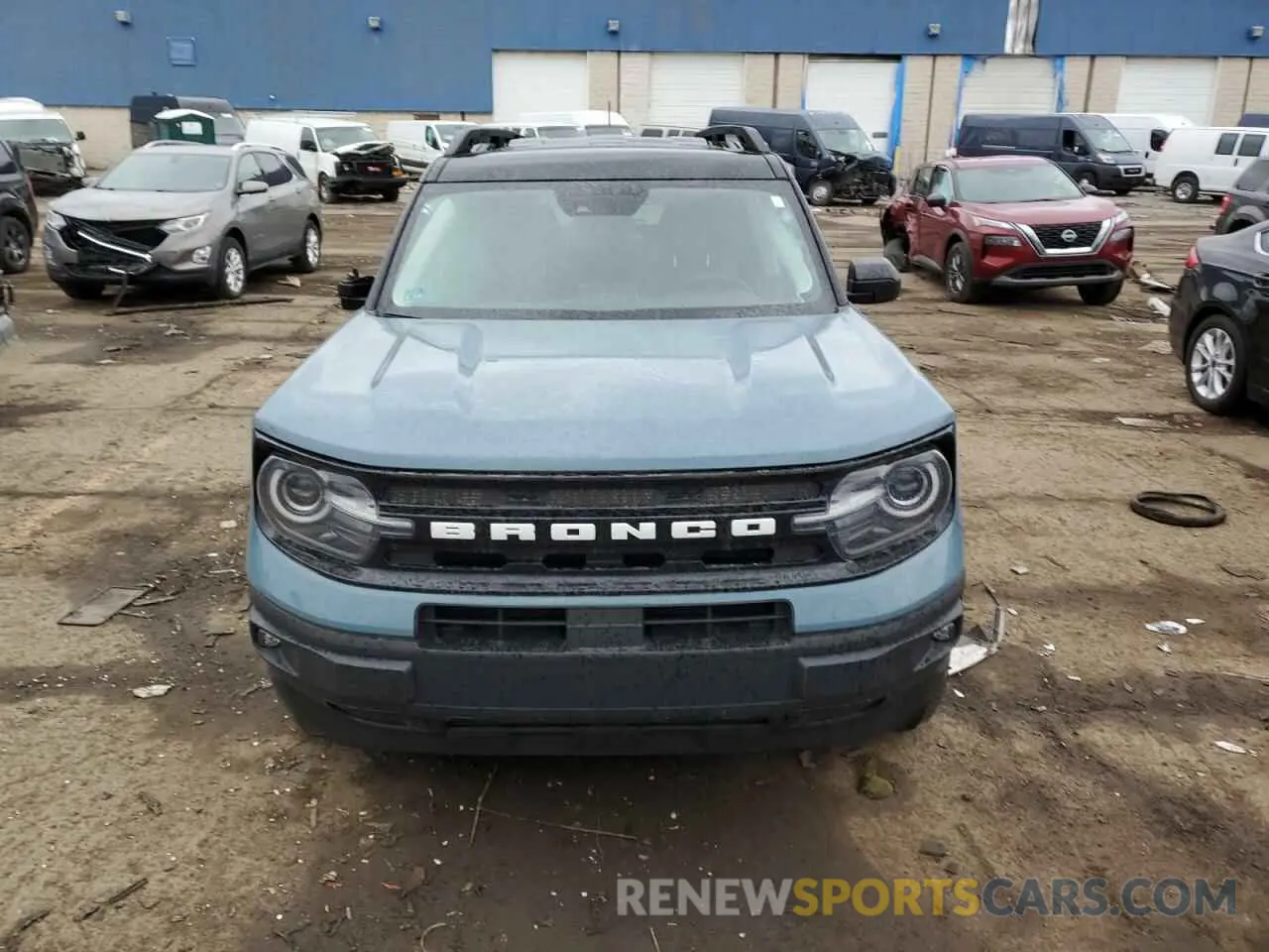 5 fotografías del automóvil dañado 3FMCR9C68NRD21956 FORD BRONCO 2022