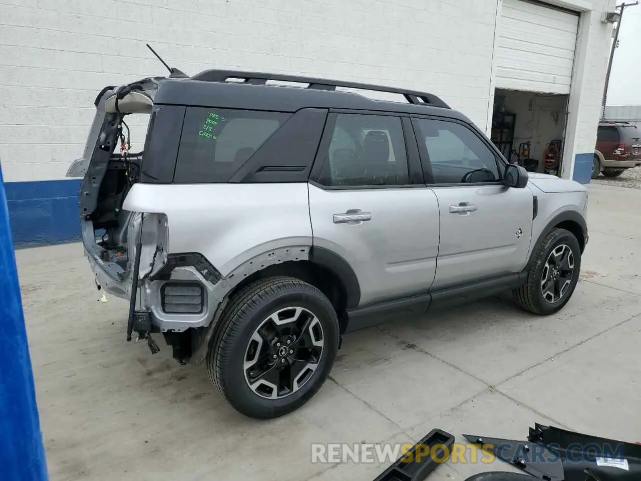 3 fotografías del automóvil dañado 3FMCR9C69NRD50687 FORD BRONCO 2022