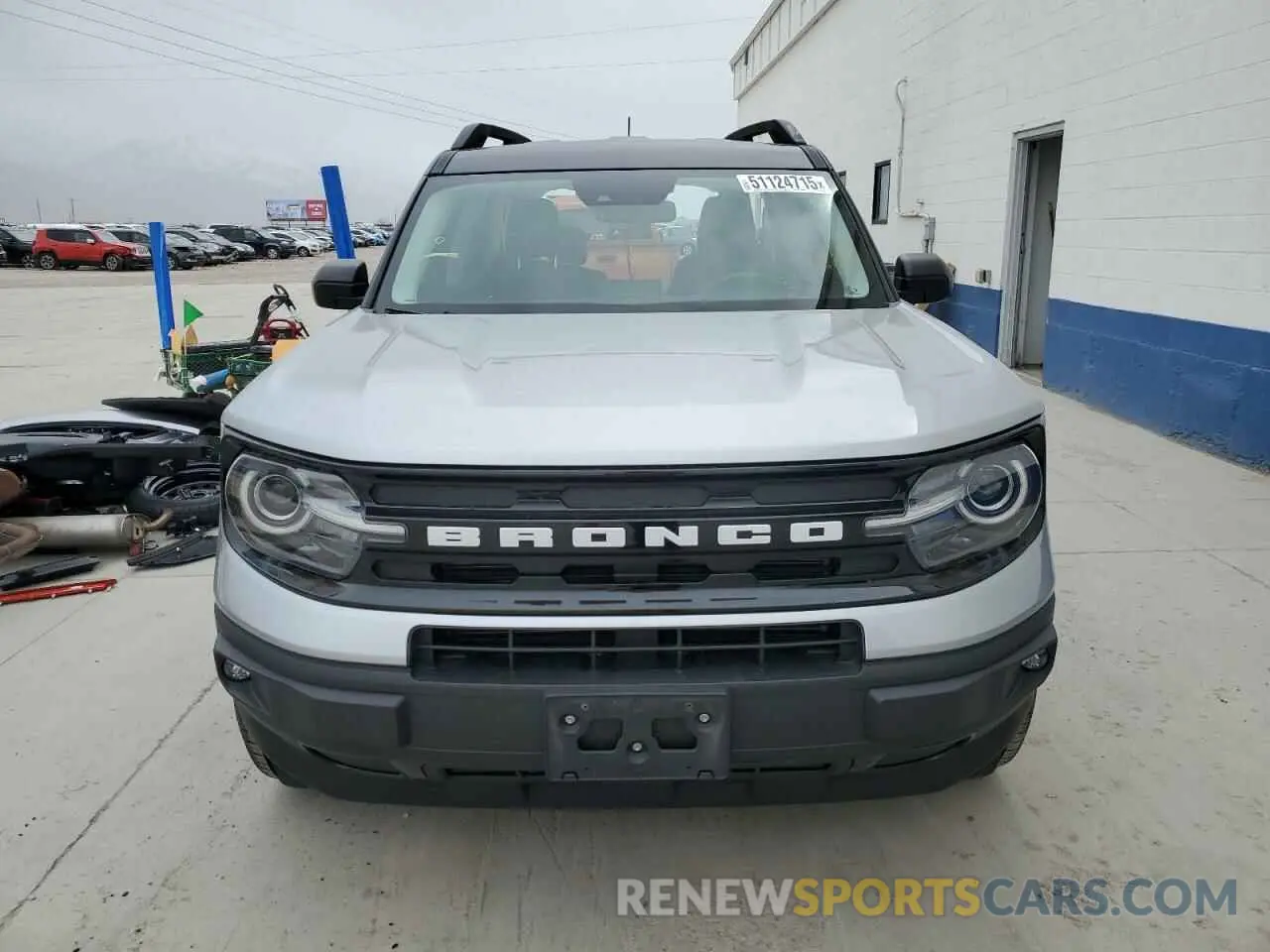 5 fotografías del automóvil dañado 3FMCR9C69NRD50687 FORD BRONCO 2022