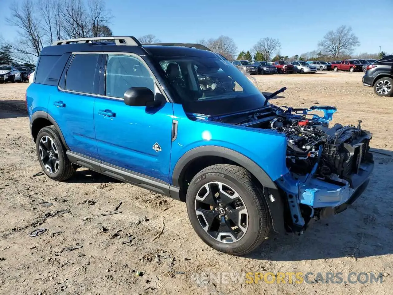 4 fotografías del automóvil dañado 3FMCR9C69NRD64881 FORD BRONCO 2022