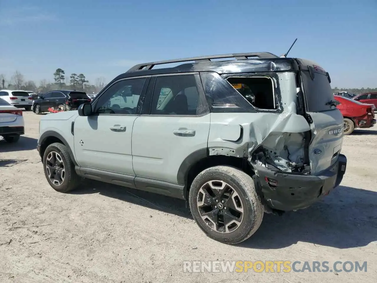 2 fotografías del automóvil dañado 3FMCR9C69NRE24559 FORD BRONCO 2022