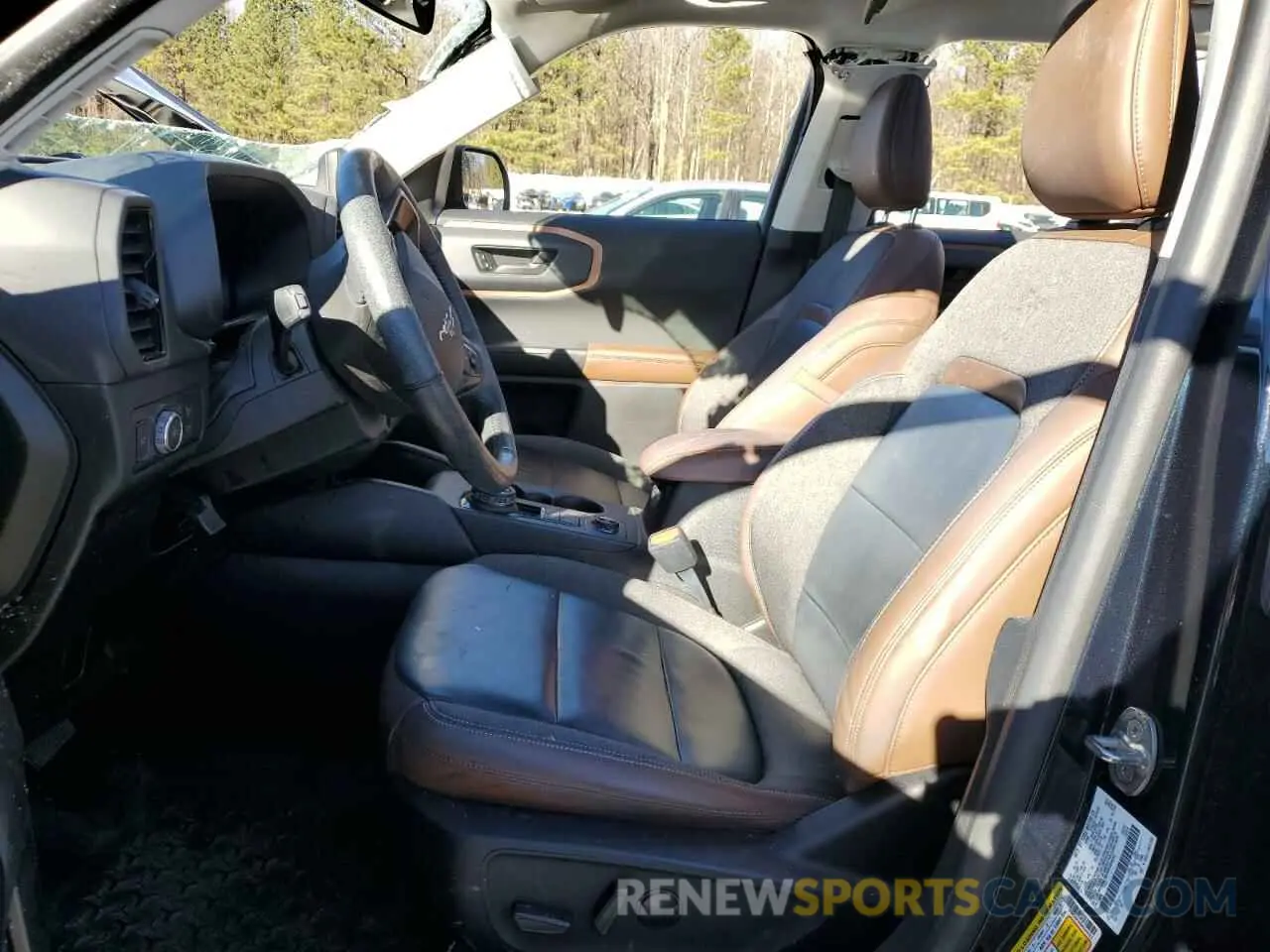 7 fotografías del automóvil dañado 3FMCR9C6XNRD88932 FORD BRONCO 2022